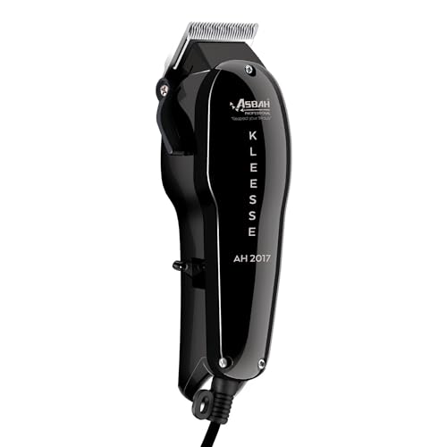 Image of ASBAH Kleesse - I Professional Hair Clipper- High-Efficiency Precision Blades, 8 Guide Combs, Cordless Hair Cutting Tool - 1 Year Warranty & Lifetime Repairs