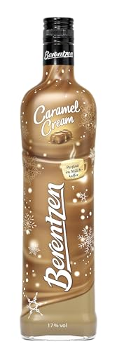 Berentzen | Caramel Cream | Der vollmundigen Geschmack von Karamell und zarter Creme | Pur, auf Eis oder im Milchkaffee | 0,7L | 17% Vol.