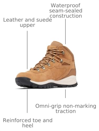 Image of Columbia womens Newton Ridge Plus Waterproof Amped