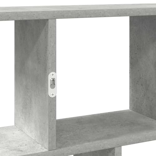 Étagère cube murale pour optimiser les petits espaces rangement mural gris béton - 8