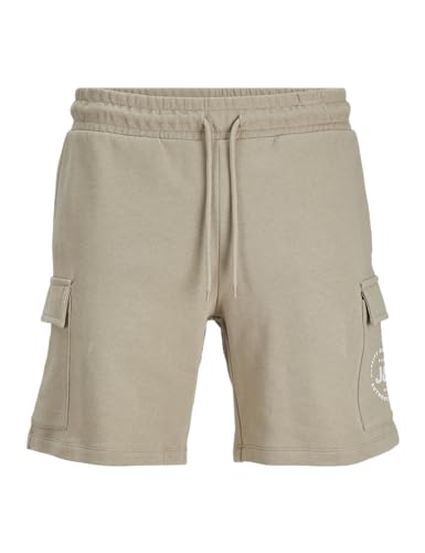 JACK & JONES JPSTSWIFT AUT Cargo Sweat Shorts, Crockery, S
