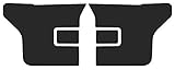 Precut Vinyl Tint Cover for 2015-2017 Ford F150 Headlights (20% Dark Smoke)