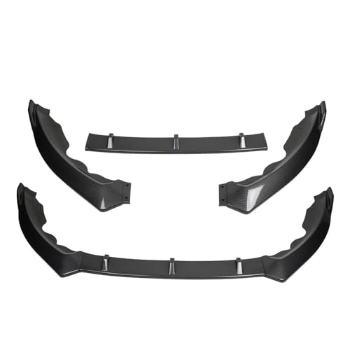 Spoiler avant pour Ford Mondeo et Fusion 2013-2016 lame de pare-chocs aspect carbone