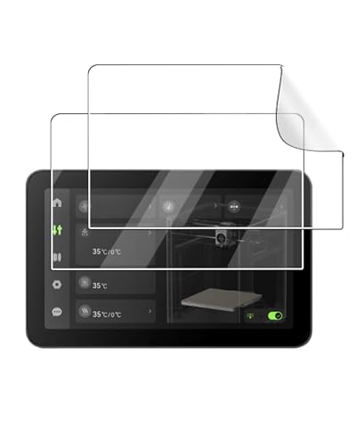 WUNIAK Screen Protector for Bambu Lab P2S/X2D, 2-Pack Anti-Glare Matte Film, Easy Installation, Bubble-Free for Bambu Lab P2S/X2D, Touch Sensitive