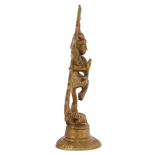 Estatua de Latón Danzante Lord Shiva Natraja 5 Pulgadas miniatura 4