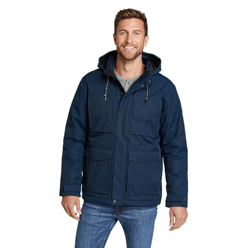 Eddie Bauer Men's Everson Down Jacket, Indigo, XX-Large at Amazon