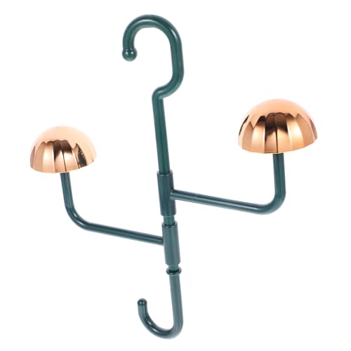 HOODANCOS Space-Saving Rotating Coat Rack Closet Purse Hangers Hanging Holder for Hat