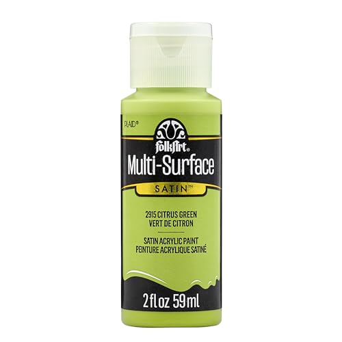 Image of FolkArt Multi-Surface Paint in Assorted Colors (2 oz), 2915, Citrus Green