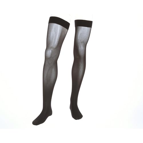 Image of Mediven Assure Thigh High Compression Stockings 20-30 mmHg - Closed Toe Women's & Men's Support Hosiery with Silicone Top Band for Secure Fit, Everyday Wear, Travel & All-Day Comfort