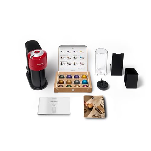 Image of Nespresso Vertuo Next Coffee Machine, Cherry Red