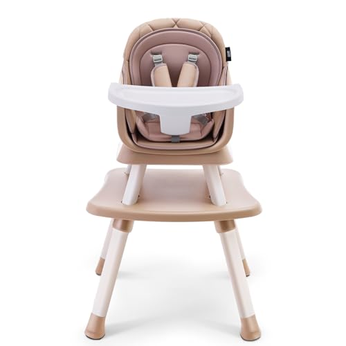 HARPPA 6 in 1 Baby High Chair, Convertible Infant Feeding Chair for Babies & Toddlers Table, Dining...