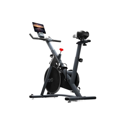 Fitkit by Cult FK7004 Premium Magnetic Spin Bike | 130kg Support | Stepless Resistance & 8kg Flywheel | LCD Display with Heart-Rate Tracking | Tablet...