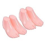 SKISUNO 2組 靴下靴ディスプレイ用軽量プラスチック足マネキン 用モデルスタンド 耐久性のある靴托模型 店舗展示に