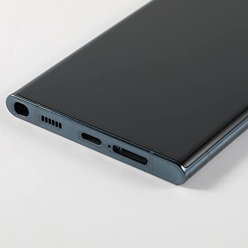 6.8" Original for Samsung S22 Ultra Touch Screen Display Digitizer S22Ultra 5G S908E S908E/DS S908U S908W S908B/DS LCD Screen Replacement (with Green Frame and Back Cover)