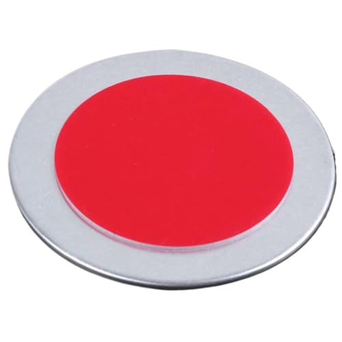 Rétroviseur rond convexe argent N60R 3 pouces grand angle pour automobile