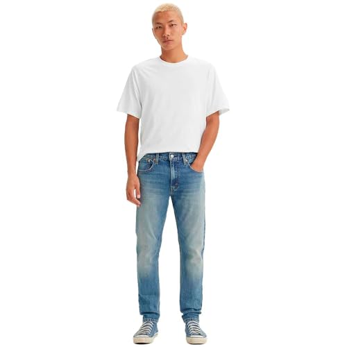 Levi's Uomo 512 Slim Taper Jeans, Amped Up ADV, 33W / 32L