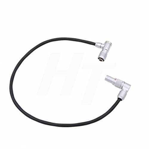 Cable monitor PortKeys BM5 BM7 con conector de 2 pines girado anti enredos