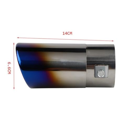 Embout d'échappement inox pour VW résout la rouille de Golf 6 7 Jetta