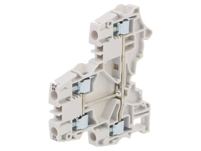 Connecteur ZS6-D1 SNK à 4 pinces de serrage pour fils 0,2-6mm2