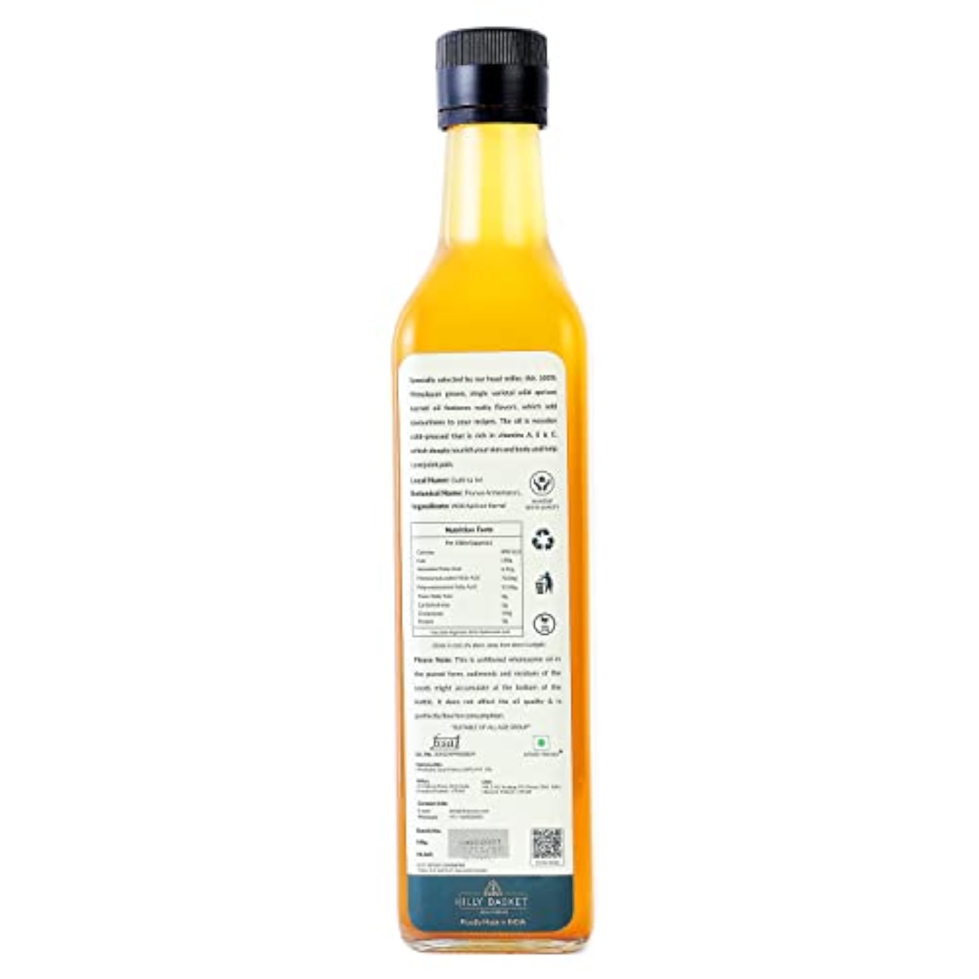 Pure Wooden Cold Pressed Apricot Kernel Oil