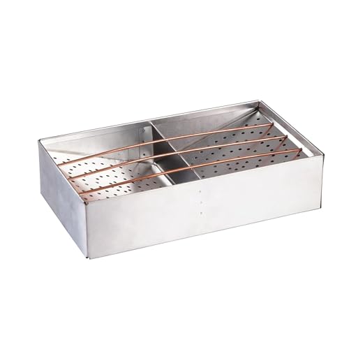 Camping Toaster for Campfire or Stove 2-Slice Tin-Plate Bread Grill Durable Heat-Resistant Toaster for Wood Stove Gas or Electric Cooking