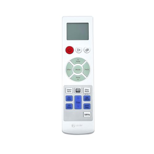Image of 7SEVEN Compatible for Samsung Ac Remote Original ARH-2214 Model 104 of Split and Window Air Conditioner Suitable for 1 1.5 2 Ton Samsung ac - Match Exactly with Existing Model Remote Control