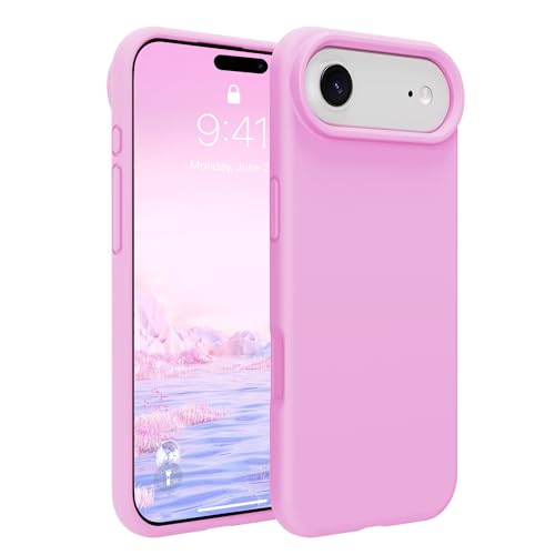 Image of iPhone air Case Silicone,Soft Microfiber Lining(Pulm Pink)