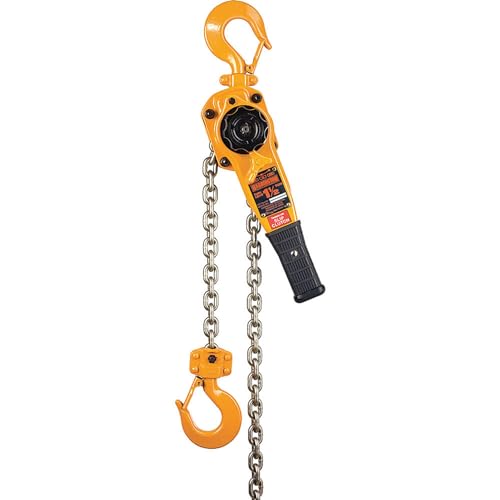 Harrington LB Series Steel Lever Hoist with Slip Clutch, 16-19/64