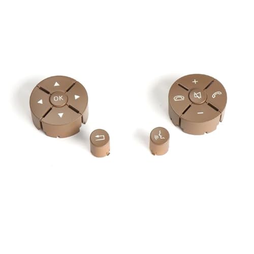 Bouton commande volant Mercedes en beige élégant pour restaurer l'intérieur de votre W204
