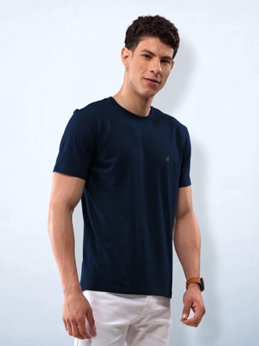 Image of Lux Nitro Cotton Round Neck T-Shirt for Men | Half Sleeve | Regular Fit | Comfortable Everyday Casual Wear