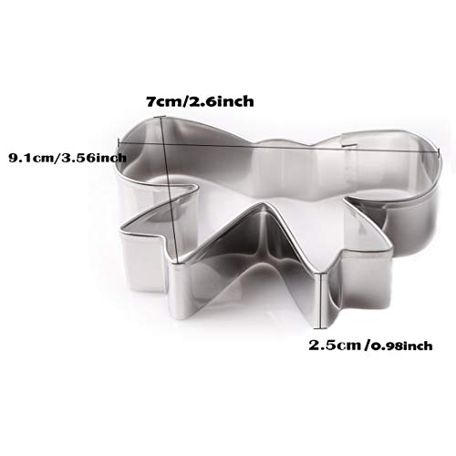 Wotoy 3.56-Inch Bow-Knot Biscuit Cookie Cutter - Stainless Steel #TOP1