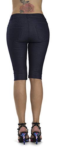 Image of Prolific Health Women's Jean Look Jeggings Tights Slimming Many Colors Spandex Leggings Pants Capri S-XXXL