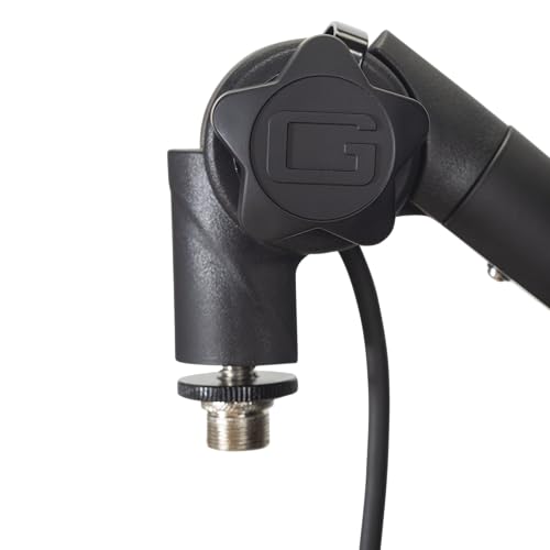 Gator Frameworks Deluxe Desk-Mounted Broadcast Microphone Boom Stand For Podcasts & Recording, Integrated XLR Cable, (GFWBCBM3000) by Gator Frameworks - Image 8