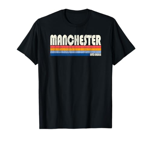 Vintage 70s United Kingdom, Manchester T-Shirt