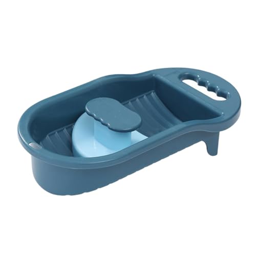 Cabilock 1pc Hand-washed Washboard for Boys and Girls Clothes Underwear Durable Socks Washing Board Hanging Hole for Home Use