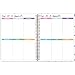 Ceiba Tree Teacher Record Book Grade Attendance Book Gradebook for Teachers Logs and Student Checklists Spiral-Bound Teacher Supplies for Classroom 8.5X11 inch Colorful