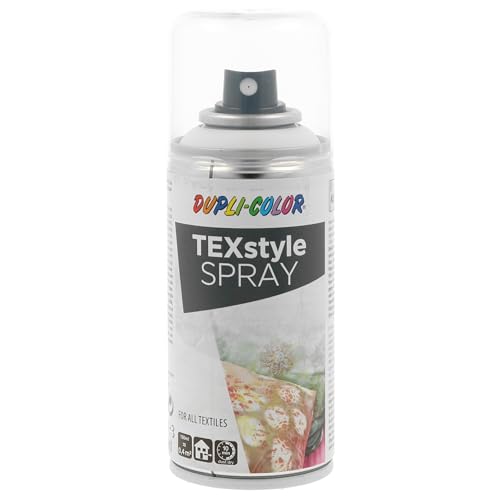 DUPLI-COLOR TEXstyle SPRAY Weiß 150 ml Textilspray für Kleidung Schuhe Taschen & Kostüme Acryllack mit ausgezeichneter Haftung schnell trocknend