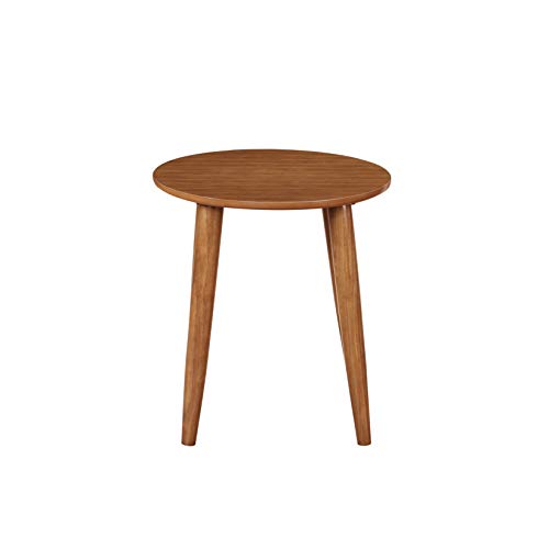 Boraam Zebra Series Varberg Side Table, Honey Oak #TOP1