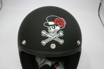 Amazon.co.jp: 【ゼスト】 ZEST ZT-SkullMB マットブラック 