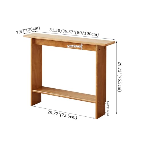 Mesa de sofa estrecha para decorar pasillos modernos y salones 3
