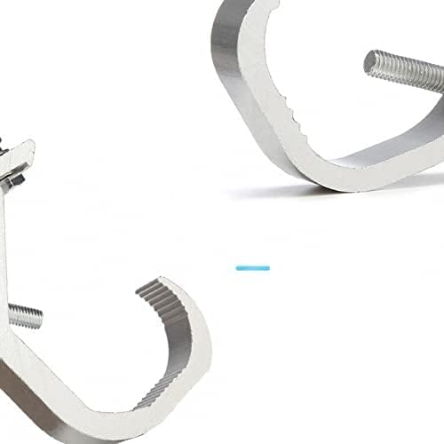 Pinces de lumière de scène robustes, 4 pièces, Kit de crochets pour lampe de scène en fonte d'aluminium moulé pour projecteur à tête mobile