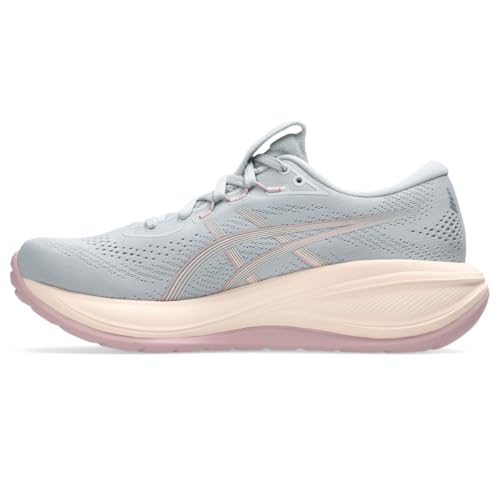 Image of ASICS Women's Gel-Cumulus 28 Running Shoes, 7.5, Piedmont Grey /Pearl Pink