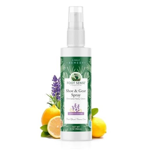Natural Shoe Deodorizer & Gear Spray - Foot Odor Eliminator - Eliminates Smell Naturally. Use on Stinky Shoes Gear, Smelly feet and Household Odors. Non-Toxic.