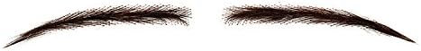 Vlasy One Pair Women Handmade False Eyebrows Human Hair Fake Eye Brows Lace Eyebrows (KS-W732-32#)