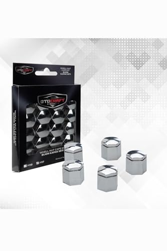 19 mm krom bijon kapağı, 20 adet