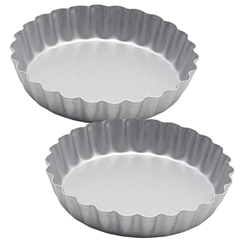 Luxshiny 2Pcs Pizza Mold High Baking Tool for Creative Desserts and Pies Non Stick Bakeware for Kitchen for Birthday Treats