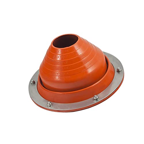 Harilla Hochtemperatur-Zeltherd-Jack-Kit, Holzofen-Rauchrohr-Fitting, Basis, Dachrohr, blinkend für Outdoor-Camping