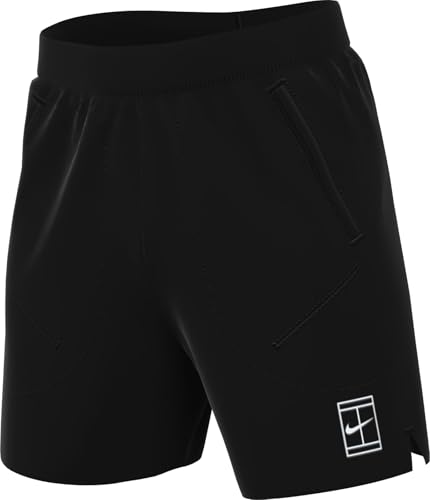 NIKE Court Advantage Dri-FIT FZ6913 - Pantalones Cortos de Tenis (15,5 cm)