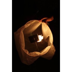 Loftek - Set de 10 linternas volantes (100% degradables)