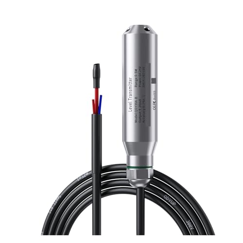 Capteur de niveau de liquide 0-10V sonde statique transmetteur eau 20m